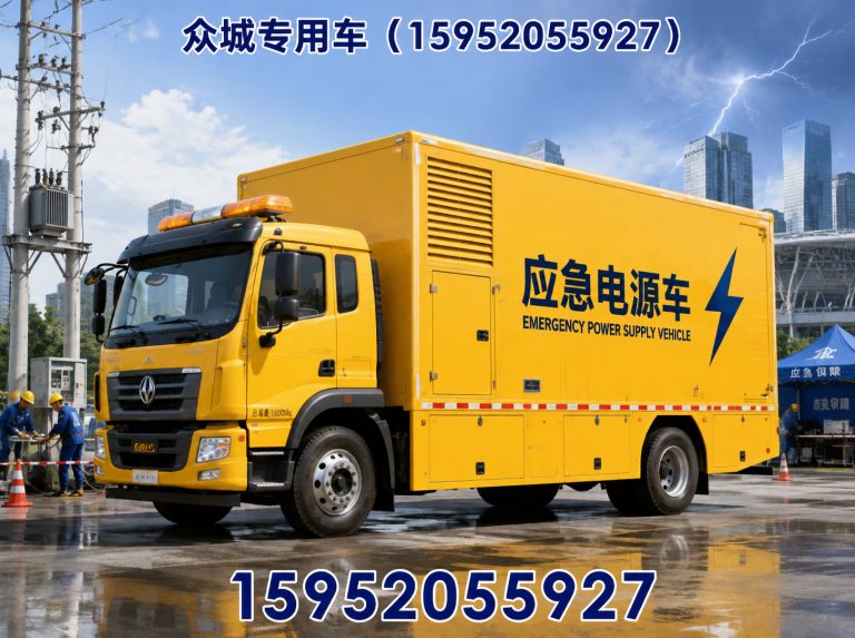 扬州经济技术开发区防汛排水车展示图